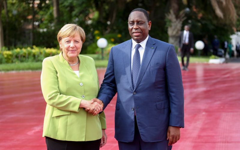 Merkel in Senegal