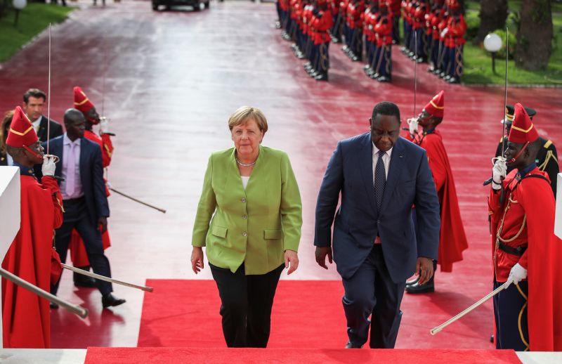 Merkel in Senegal