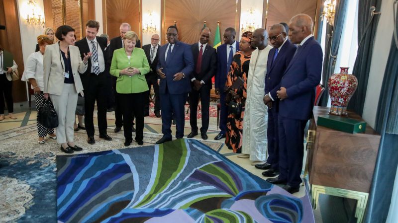 Merkel in Senegal